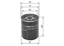 Масляный фильтр Bosch F 026 407 236