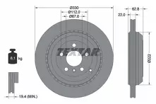 Тормозной диск Textar  92150903