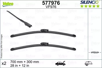 Valeo Silencio Flat VF976 <span>щетки стеклоочистителя 700/300 мм</span>