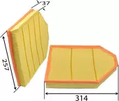 Воздушный фильтр JS Asakashi  A0524
