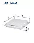 Воздушный фильтр Filtron AP 144/6