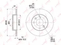 Тормозной диск Lynx  BN-1417