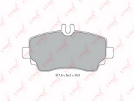 Передние тормозные колодки Lynx  BD-5345