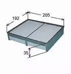 Воздушный фильтр JS Asakashi  A9206