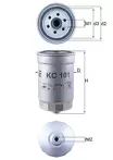 Топливный фильтр Mahle  KC 101