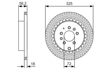 Bosch 0 986 479 C30 <span>тормозной диск вентилируемый</span>