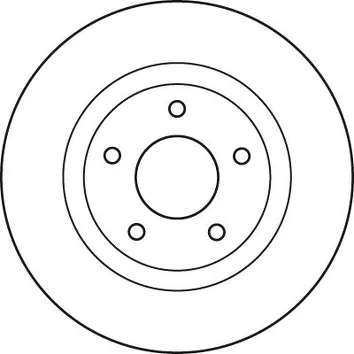 TRW DF4932 <span>тормозной диск вентилируемый</span>