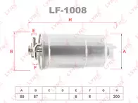 Топливный фильтр Lynx  LF-1008