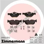 Задние тормозные колодки Zimmermann  23926.170.2