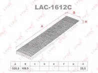 Фильтр Lynx  LAC-1612C