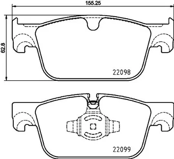 Brembo P 86 028 <span>тормозные колодки передние</span>