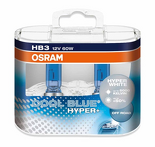 Osram Cool Blue Hyper+ HB3 9005 69005CBH+-HCB (пу.2) 69005CBH+-HCB (пу.2)