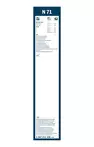 Стеклоочиститель Bosch Twin Commercial 700 мм N 71