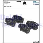 Задние тормозные колодки Delphi LP2295 для Hyundai Creta 2 пок.