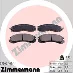 Передние тормозные колодки Zimmermann  21363.160.1