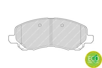 Ferodo Premier Eco Friction FDB1621 <span>тормозные колодки передние</span>