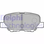 Задние тормозные колодки Delphi  LP2501
