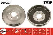 Задний тормозной барабан TRW DB4297