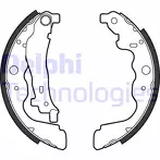 Задние тормозные колодки Delphi  LS2022