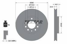 Тормозной диск Textar 92118705 для Opel Vectra C / универсал / рестайлинг