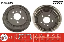 Задний тормозной барабан TRW DB4285