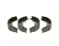 Задние тормозные колодки Bosch 0 986 487 672 для Peugeot 206 хэтчбек