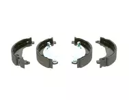 Задние тормозные колодки Bosch 0 986 487 568 для Peugeot 206 хэтчбек