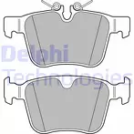Задние тормозные колодки Delphi  LP3167