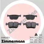 Задние тормозные колодки Zimmermann  25008.165.1
