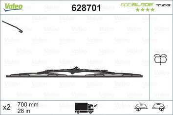 Valeo OptiBlade 628701 <span>щетка стеклоочистителя 700 мм</span>