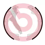 Задние тормозные колодки Brembo  S 85 542