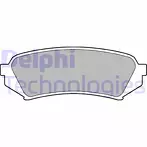 Задние тормозные колодки Delphi  LP1438