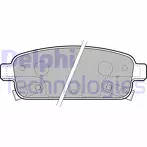 Задние тормозные колодки Delphi  LP2167