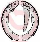 Задние тормозные колодки Brembo S 85 514 для Volkswagen Caddy 2 пок. / 9K9