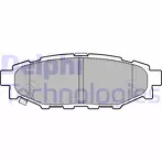 Задние тормозные колодки Delphi LP1999 для Subaru Impreza 4 пок. / седан / рестайлинг