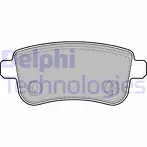 Задние тормозные колодки Delphi  LP2153