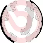 Задние тормозные колодки Brembo S 24 531 для Ford Focus 1 пок. / седан