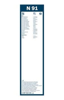 Bosch Twin Commercial N91 <span>щетка стеклоочистителя 900 мм</span>