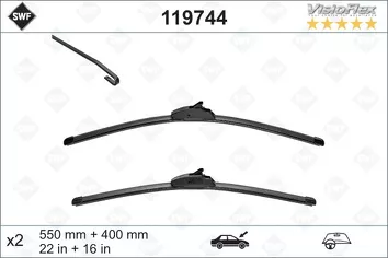 SWF VisioFlex 119744 <span>щетки стеклоочистителя 550/400 мм</span>