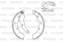 Задние тормозные колодки Patron  PSP015