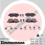 Задние тормозные колодки Zimmermann  24192.175.2