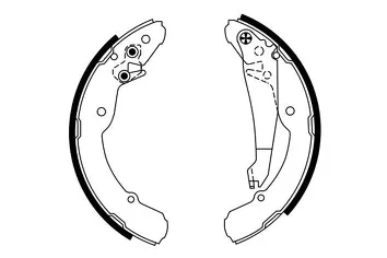 Bosch 0 986 487 555 <span>тормозные колодки задние</span>
