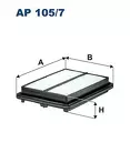 Воздушный фильтр Filtron  AP 105/7