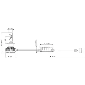 H7 Tungsram Megalight LED +200% <span>лампы автомобильные светодиод 6000K</span>