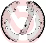 Задние тормозные колодки Brembo S 24 534 для Ford Focus 2 пок. / седан