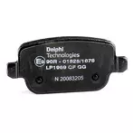 Задние тормозные колодки Delphi LP1969 для Ford Kuga 1 пок.