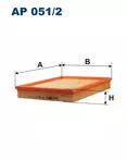 Воздушный фильтр Filtron AP 051/2