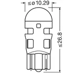 Osram LEDriving SL gen3 W5W T10  2825DRP-02B