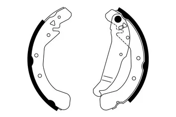 Bosch 0 986 487 554 <span>тормозные колодки задние</span>