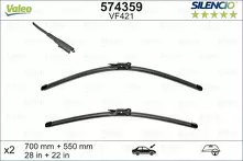 Комплект дворников Valeo Silencio Flat 700/550 мм VF421